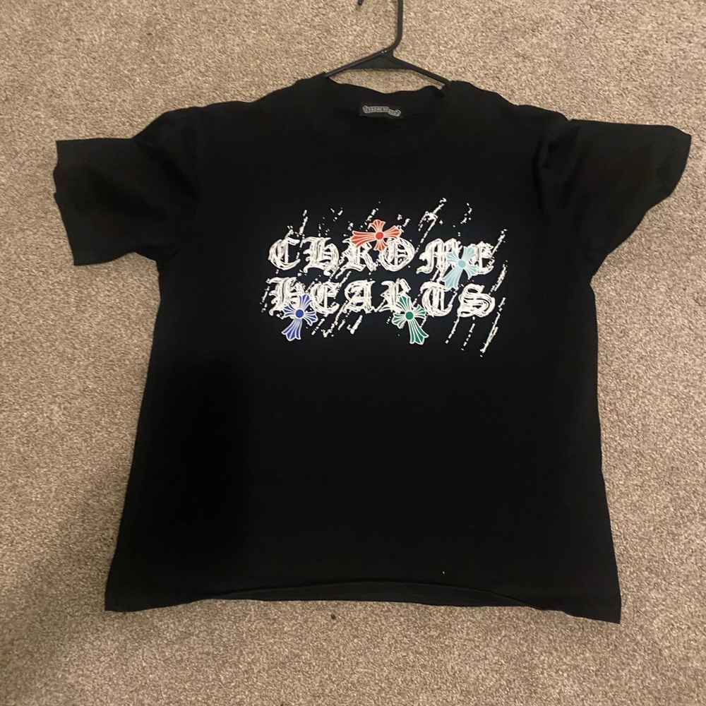 Chrome Hearts Black T-Shirt